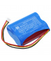 6.4V 3Ah Li-Ion 03-01307P Battery for ABB Stanilite Platinum Exit LED Jumbo Nexus