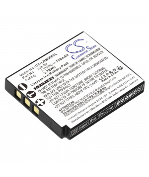 LB-50 3.7V 750mAh Li-ion Battery for Lectrosonics SSM Transmitters