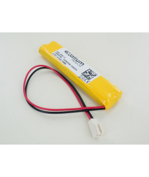 Batterie 4.8V 0.9Ah NiMh 142-299 pour Baes Lumatec LL 4809-C01