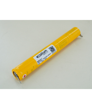 Batterie 4.8V 1.6Ah NiCd BNN048 pour BAES Zemper Toledo