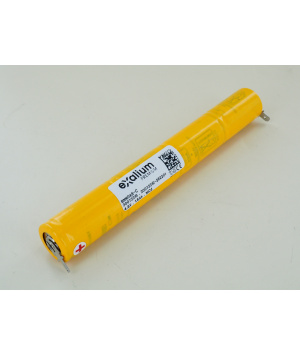 BNN048 4.8V 1.6Ah Batería NiCd para BAES Zemper Toledo