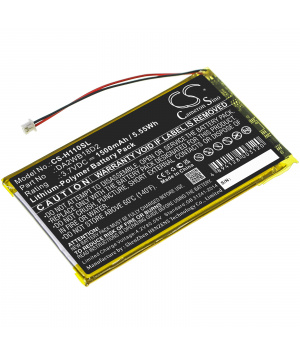 Batería LiPo DA2WB18D2 de 3,7 V y 1,5 Ah para iRiver H110