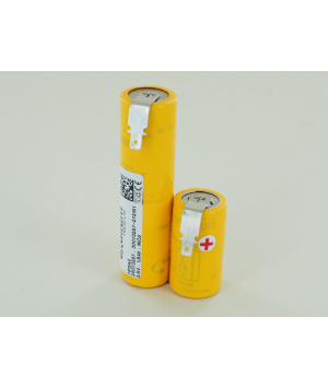 Batterie 3.6V 1.6Ah NiCd 3 VnTCs cosses Faston
