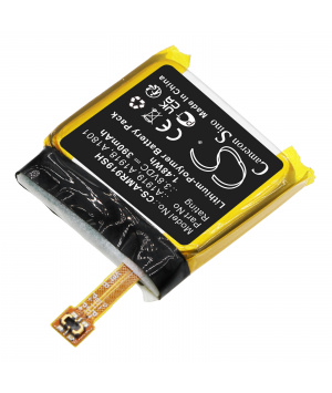 Batterie 3.8V 390mAh LiPo pour Amazfit T-Rex (A1919)