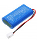 7.4V 2.6Ah Li-ion 25-9000 Batteria per Satco Nuvo Freedom EM