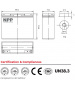 Batterie 12.8V 24Ah LFP 307Wh M5 NPP LFP12.8-24