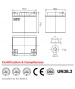 12.8V 18Ah LFP 230Wh M5 NPP LFP12.8-18 Akku