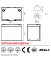 Batteria M8 LFP da 12,8 V 70 Ah 896 Wh + Bluetooth NPP LFP12.8-70