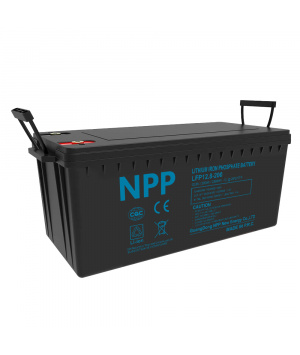 12.8V 200Ah LFP 2560Wh M8 Battery + Bluetooth NPP LFP12.8-200