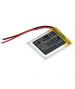 Batteria LiPo KPL603038 da 3,7 V 0,7 Ah per cuffie Audio-Technica ATH-AR5BT