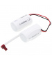 Batteria NiCd ELB1P201NB da 1,2 V 2 Ah per Lithonia