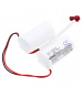 1.2V 2Ah NiCd ELB1P201NB Akku für Lithonia