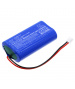 Batería de iones de litio de GS37V40 de 3,7 V y 5,2 Ah para reflector solar Gama Sonic