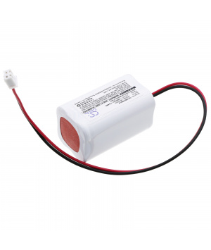 4.8V 800mAh NiCd 48H466 Akku für LumaPro Nora Lighting NEB-NICAD2