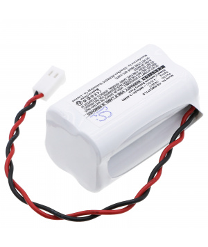 Batterie 4.8V 0.8Ah NiCd 24D677 pour BAES Dual-Lite CV3GEB