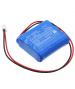 11.1V 650mAh Li-Ion Battery for Xiaomi Mijia Cleaner WXCDJ01SWDK