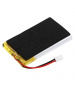 Batterie 3.7V 0.3Ah LiPo 1-OTH0157 pour micro Samson Swar2 Airline