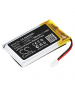 Batteria LiPo 1-OTH0157 da 3,7 V 0,3 Ah per microfono Samson Swar2 Airline