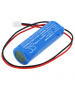 3.7V 1.5Ah Li-ion D3706008a Batteria per Tunstall Lifeline Vi+ Allarme