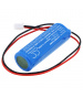 Batterie 3.7V 1.5Ah Li-ion D3706008a pour alarme Tunstall Lifeline Vi+