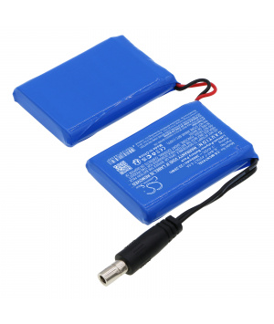 7.4V 3Ah LiPo K-BAT-7.4V-3A Battery for Macna Heated Gloves