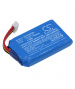 7.4V 0.5Ah LiPo P432948-2S batteria per LG PD233 stampante