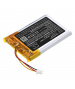 3.7V 1.5Ah LiPo PL644050 Batteria per HyperX Cloud Flight Gaming Headset