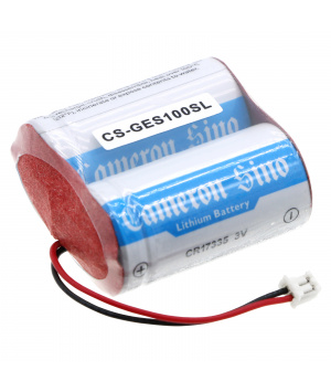 3V 2.7Ah Li-MnO2 230779 Battery for GLUTZ eAccess ES1 Lock