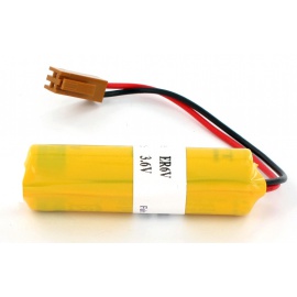 Pile Lithium ER6V/3.6V type toshiba +connecteur Fanuc