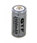 Batería USB recargable de iones de litio 16340 de 3,6 V y 850 mAh RCR123A