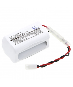 Batteria NiCd 24D679 da 4,8 V 0,8 Ah per BAES Dual-Lite LXW-13-X2