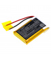 Batteria 3.7V 1.8Ah LiPo GPB 783448 per Telex PB24N