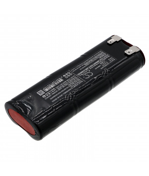 7.2V 3Ah NiMh Battery for Fakir IC 1022 Handheld Vacuum Cleaner