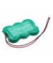 Batterie 7.2v 80mAh NiMh GT904 pour sirène Getronic 945