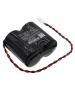 Pile 3V 1.7Ah alcaline 760AB pour Alarme ABUS Secvest FUSG50000