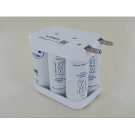 Batterie 6V 8Ah NiCd 5 VR7FL Flasque 120216