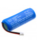 3,7 V 700 mAh Li-Ionen-Akku Typ 908-21X für DAITEM SC200AU Gegensprechanlage