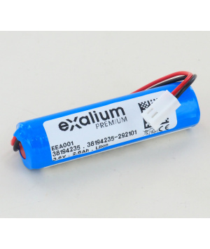 Batería de iones de litio de 3,6 V y 2,6 Ah con PCB y conector Molex, UN38.3 Batería de iones de litio de 3,6 V y 2,6 Ah con PCB y conector Molex, UN38.3