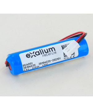3.6V 2.6Ah Li-Ion Battery with PCB & Molex Connector, UN38.3