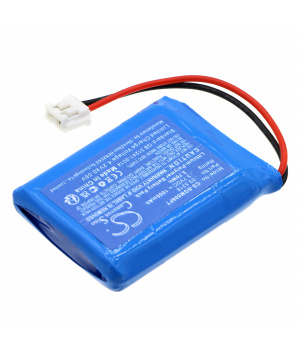 Batteria agli ioni di litio da 3,7 V 1 Ah 03.5318 per lampada LED SCANGRIP Miniform COB 03.5060