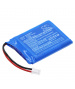 Batteria ZCF603443 agli ioni di litio da 3,7 V 900 mAh per citofono NOLAN N-COM 901X