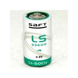 Battery Lithium Saft 3.6V 17Ah LS33600