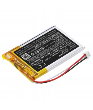 Bat-UU24 3,7 V 1 Ah LiPo-Akku für GHB UU24 Babyphone