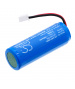 Batteria 162185768 agli ioni di litio da 3,7 V 1,5 Ah per termometro Voltcraft IR-1600
