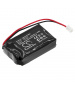 BATLUX 7.4V 250mAh LiPo Battery for DLX Luxe Ice 1.0 Paintball Launcher