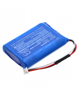3.7V 1.8Ah Li-ion Battery 523019.1 for Systronik device
