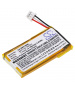 3.7V 0.18Ah Li-Polymer battery for Sennheiser D10