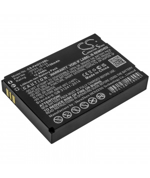IS133 7.4V 1.75Ah Batteria LiPo per terminale wifi PAX myPOS D210