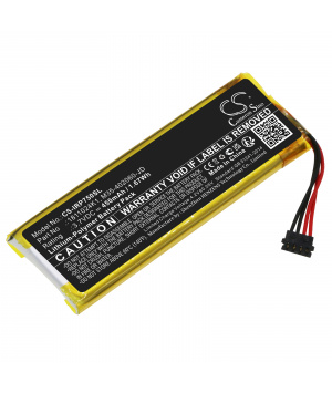 Batería LiPo de 3,7 V 0,45 Ah 1811024K1 para terminal Ingenico ROAM RP750X