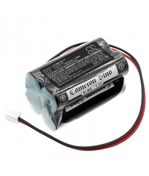 Batería NiMh 4-TD-800AA-HP de 4,8 V y 1,5 Ah para iluminación Cooper Industries 6200-RP